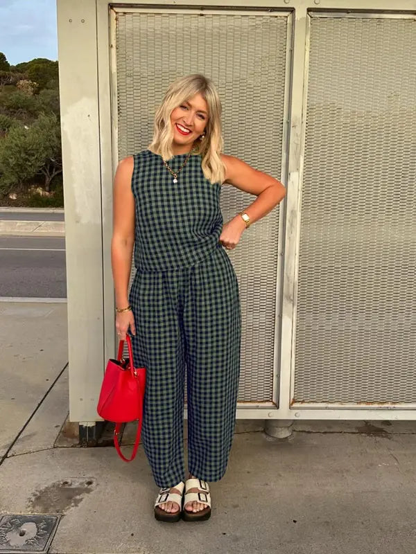 ELARAMI™ – Lightweight Casual Sleeveless Two-Piece Loungewear