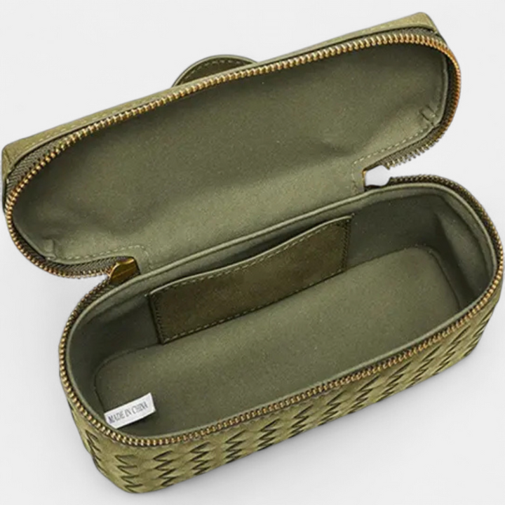 BRIGETTE™ – Vintage Matte Hand-Woven Box Bag