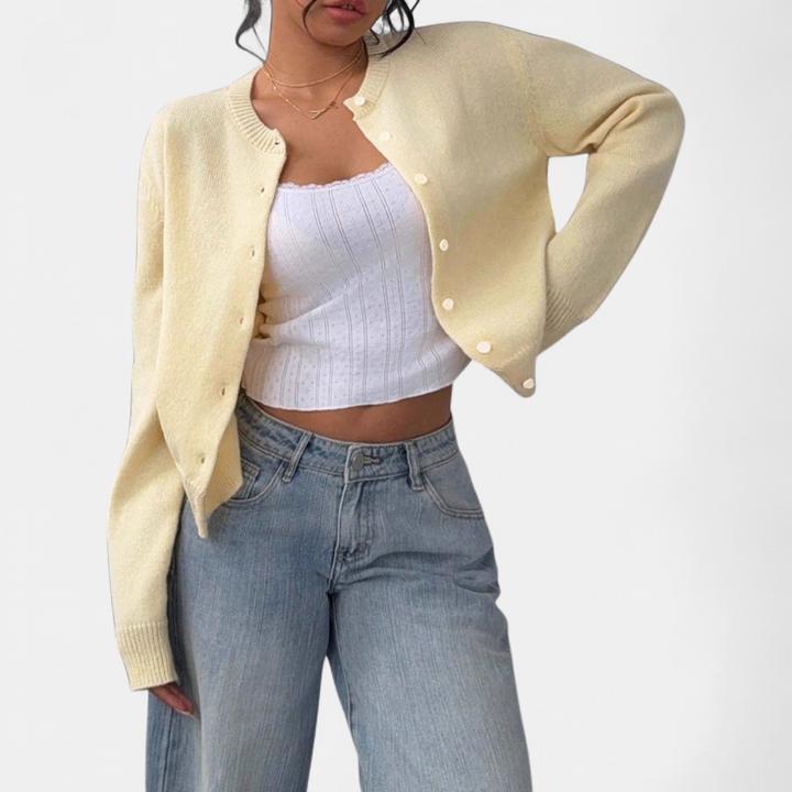 FABLE™ – Cozy Button-Front Knit Cardigan