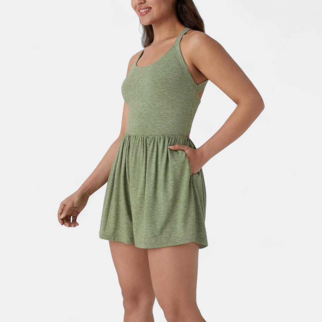 VIXIE™ – Sexy Tie-Strap Tapered Romper