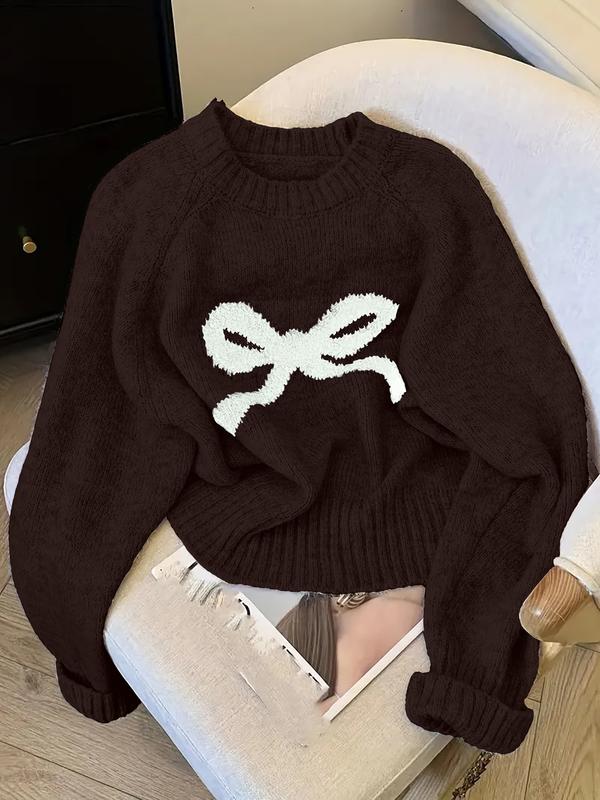 GRACIE™ - Elegant Bow Knit Sweater for Fall & Winter Fashion