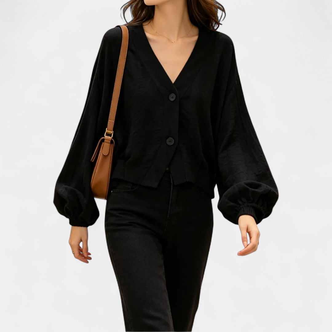 SOLÈNE™ – Breezy Sheer Sun Protection Blouse