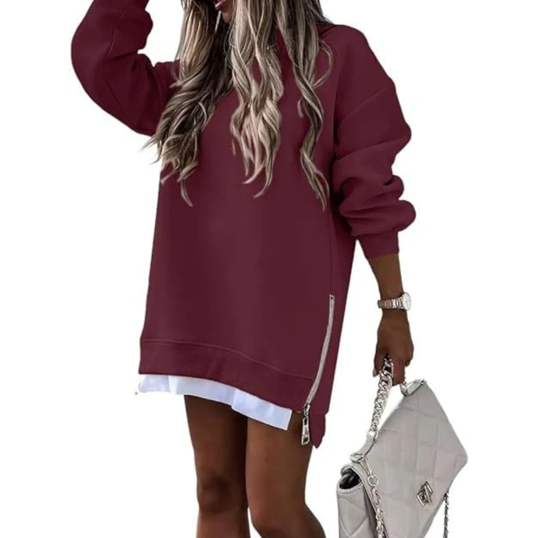 CHARLOTTE™ - Trendy Oversized Casual Pullover Outfit