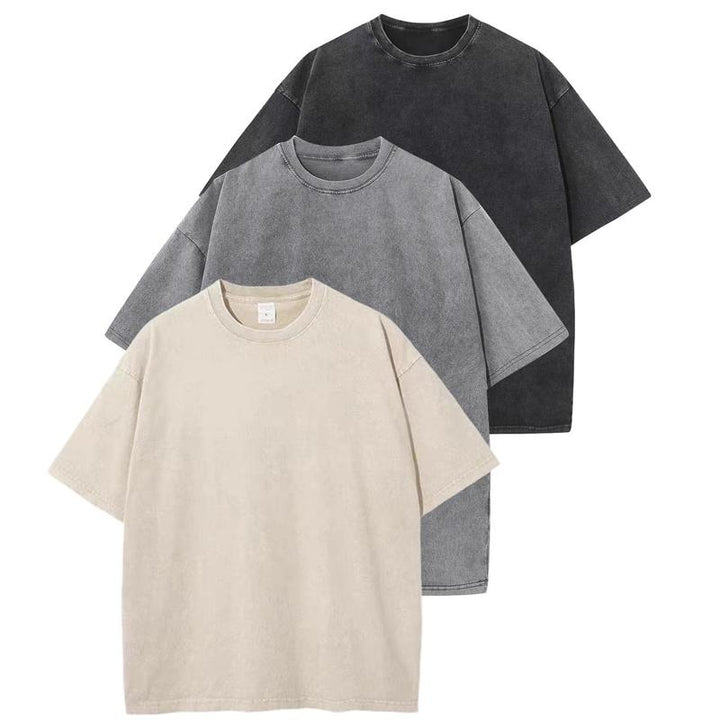 HOLLIE™ - Casual Crew Neck Loose Fit T-Shirt (3-Pack)