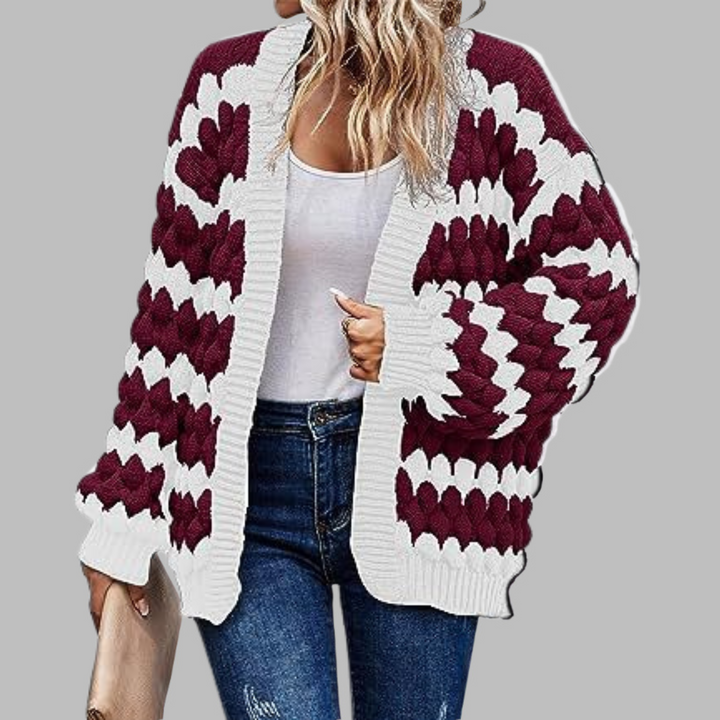 SALVACION™ – Casual Long Sleeve Drop Shoulder Cardigan