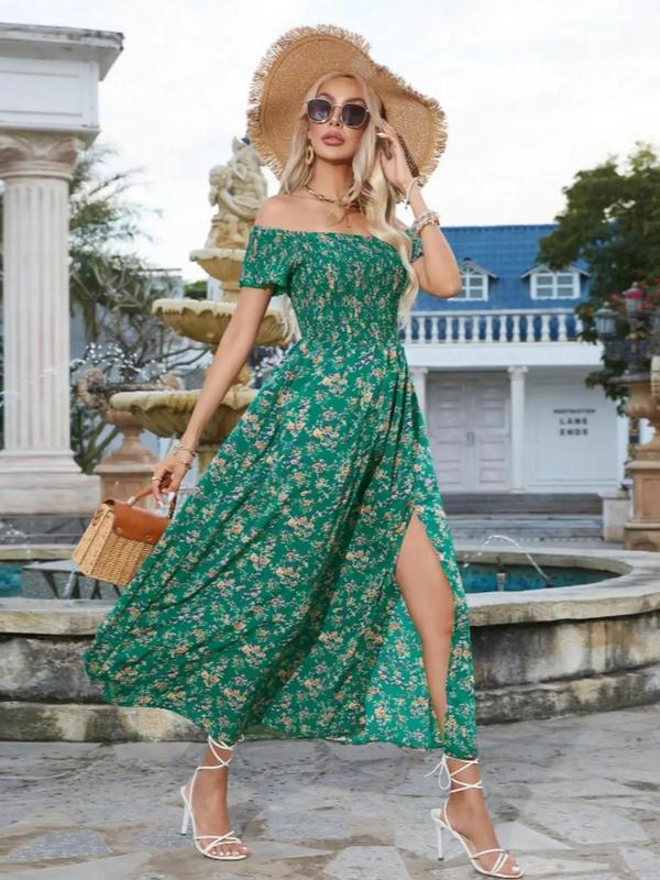 AMELISE™ – Vintage Casual Ruffle Summer Dress