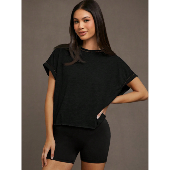 SEREIA™ - Everyday Cut Out Hemline Womenswear Top