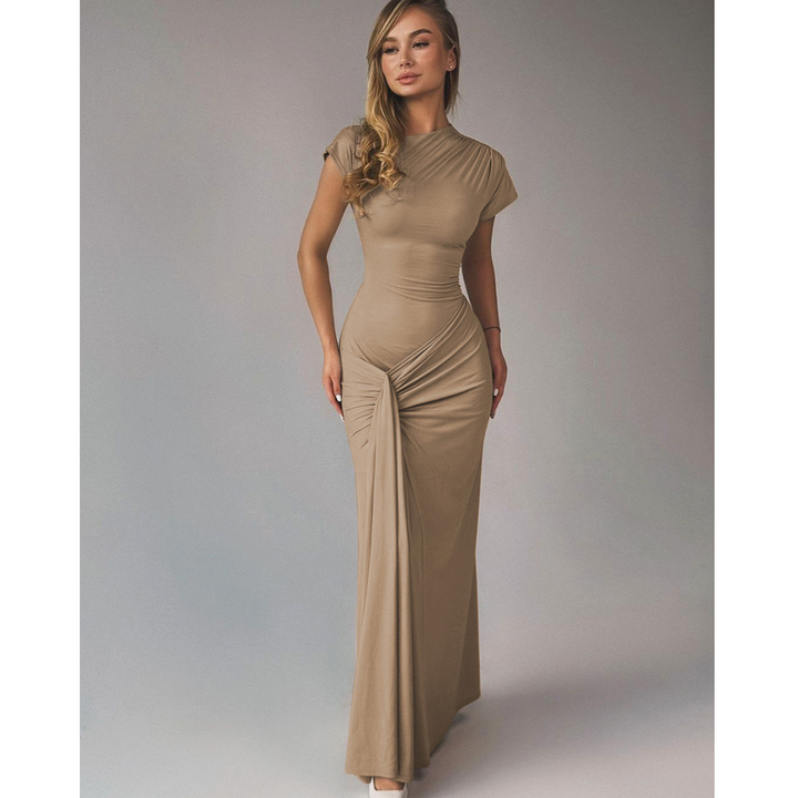 NICOLET™ - Formal Tie Back Bodycon Evening Dress