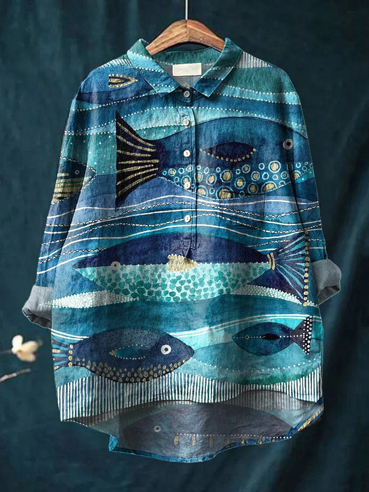 JACKY™ - Ocean Art Shirt