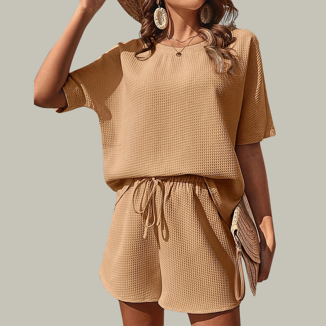 NIEVES™ – Casual Plus Size Summer Lounge Set