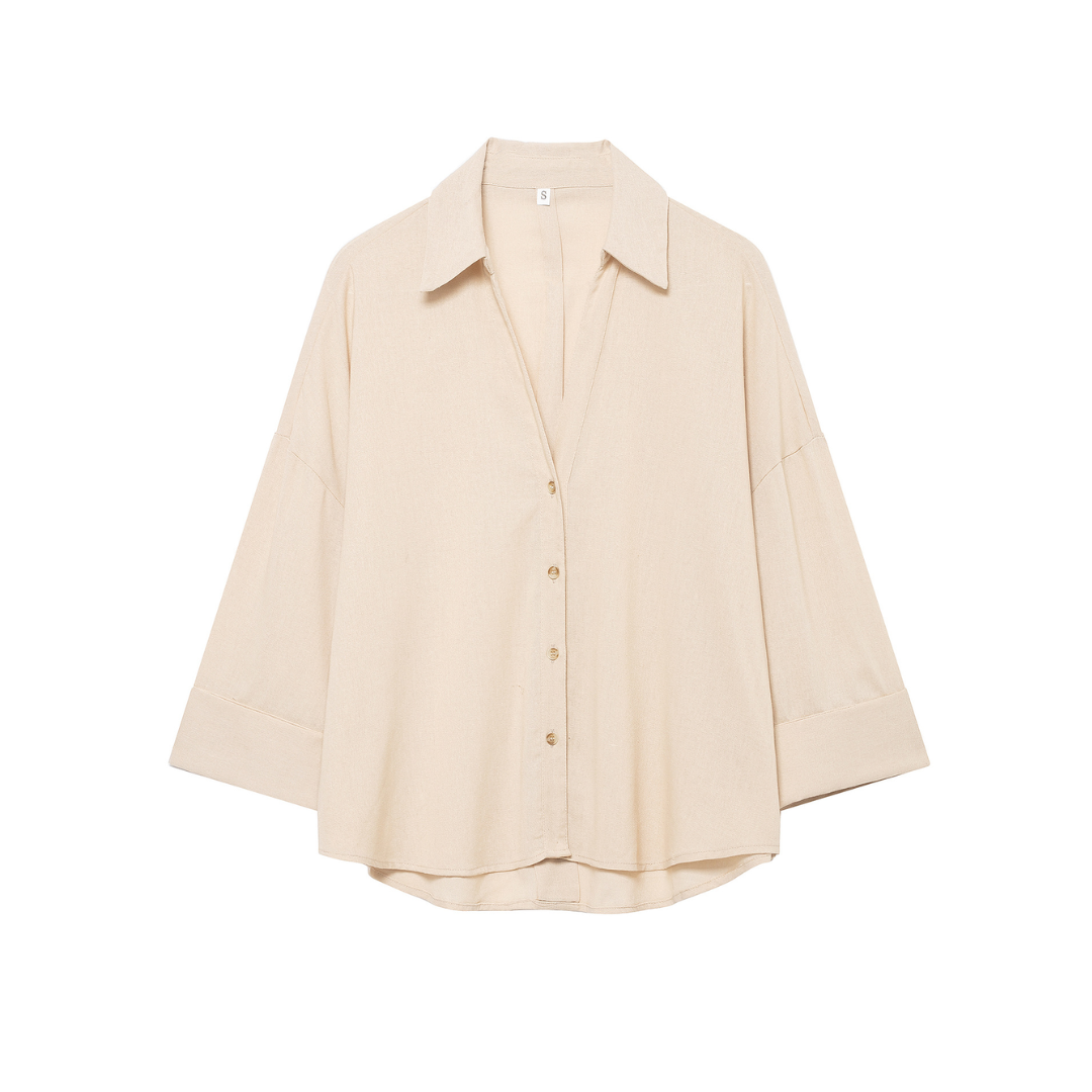 TANSY™ – Breezy Wide-Sleeve Candy Shirt