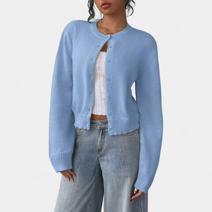 FABLE™ – Cozy Button-Front Knit Cardigan