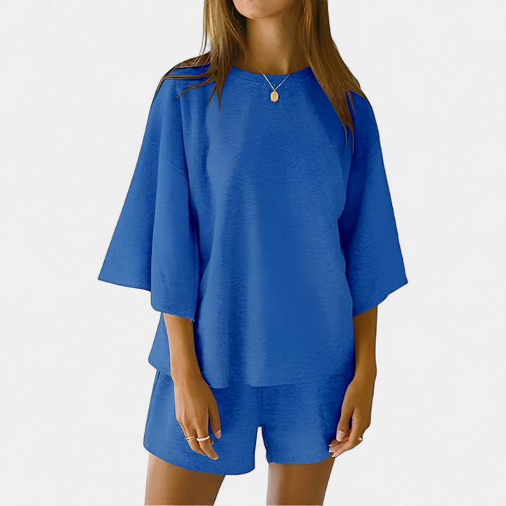 DAXINE™ – Relaxed 3/4 Sleeve Lounge Set