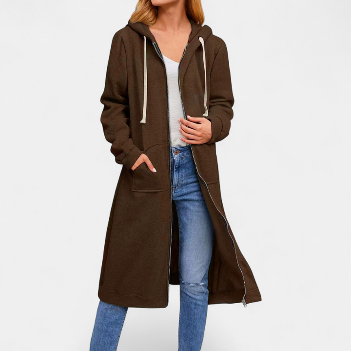 ZODIE™ – Relaxed Zip-Up Long Hoodie Sweatshirt