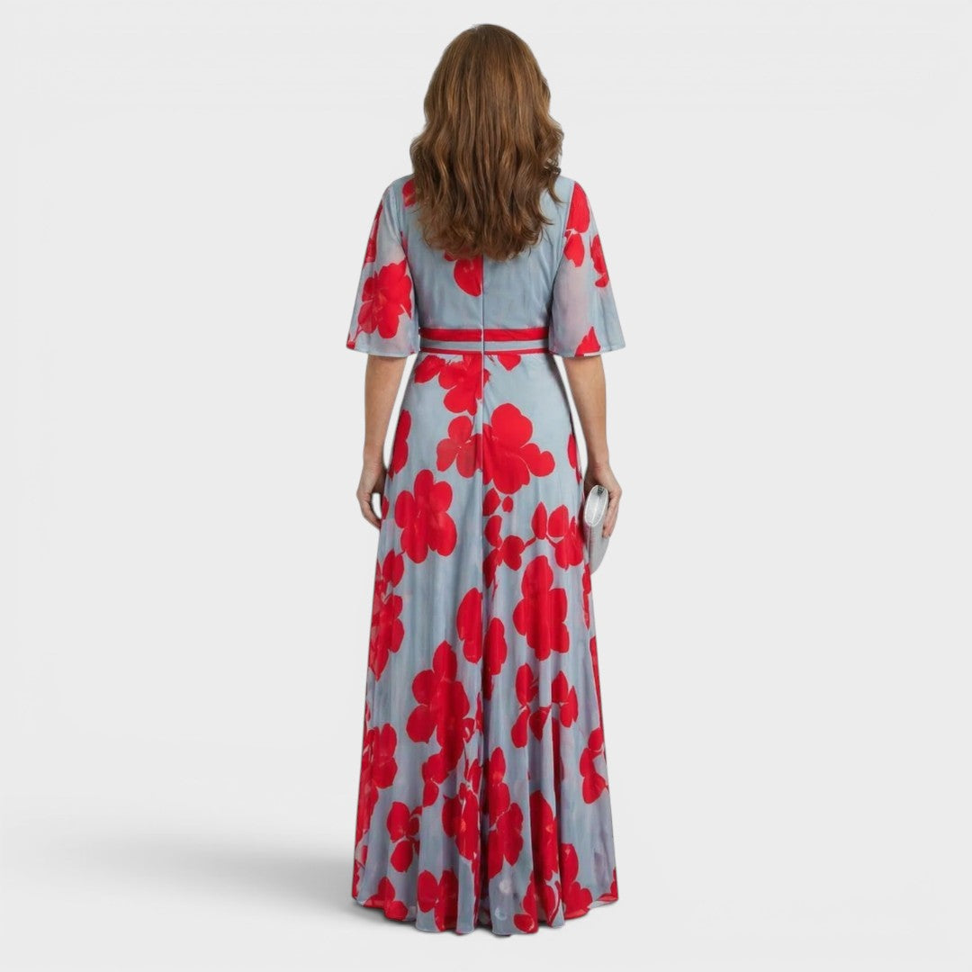 Daniela | Elegant Halter Maxi Dress