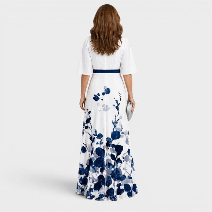 Daniela | Elegant Halter Maxi Dress