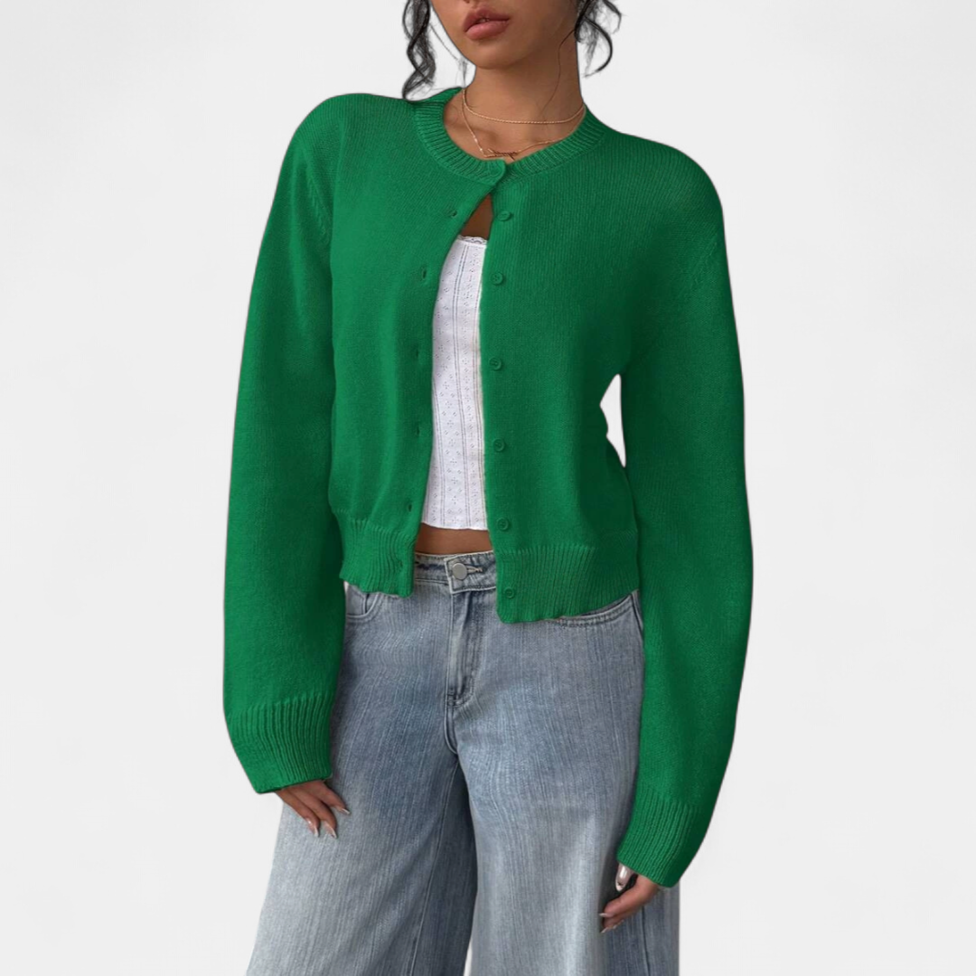 FABLE™ – Cozy Button-Front Knit Cardigan