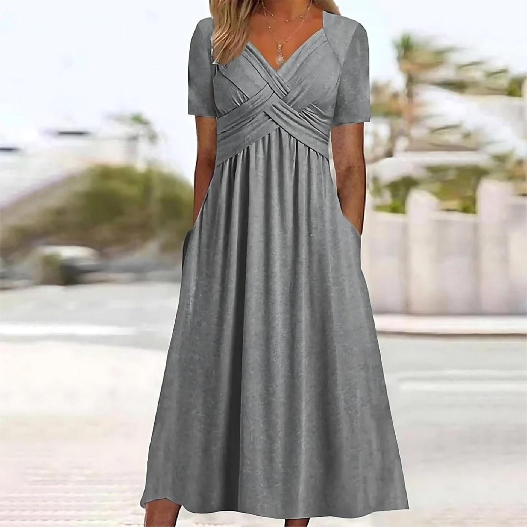 ANGELI™ - Elegant Midi Dress