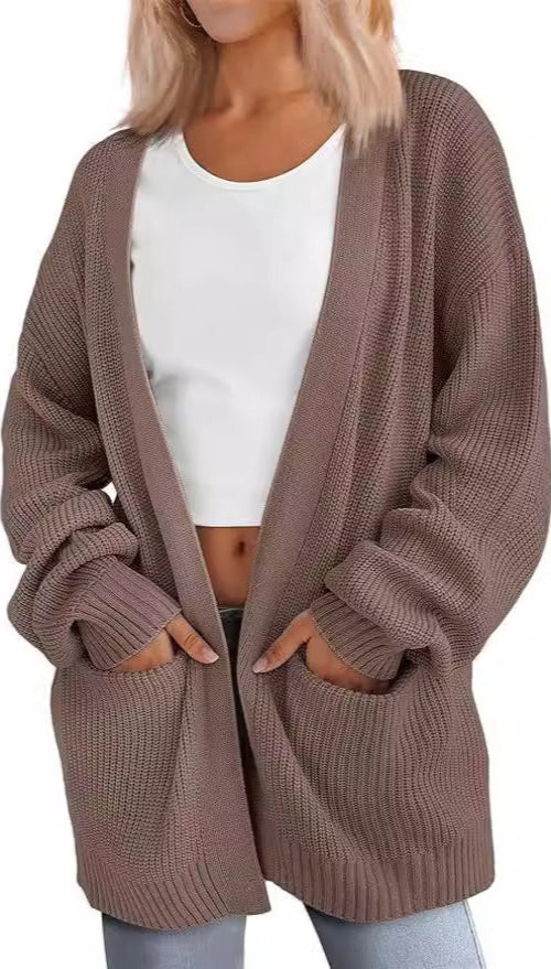 HANSEL™ - Lightweight Loose V-Neck Cardigan