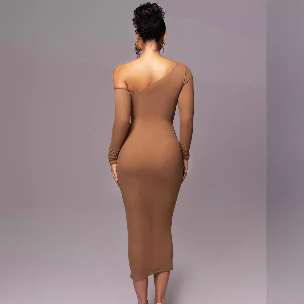 BENTE™ - Classy Bodycon Long Sleeve Midi Dress