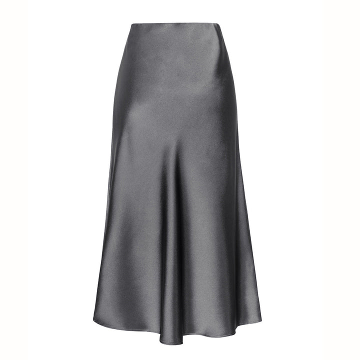 KEITH™ - Elegant High Waist Side Slit Midi Skirt