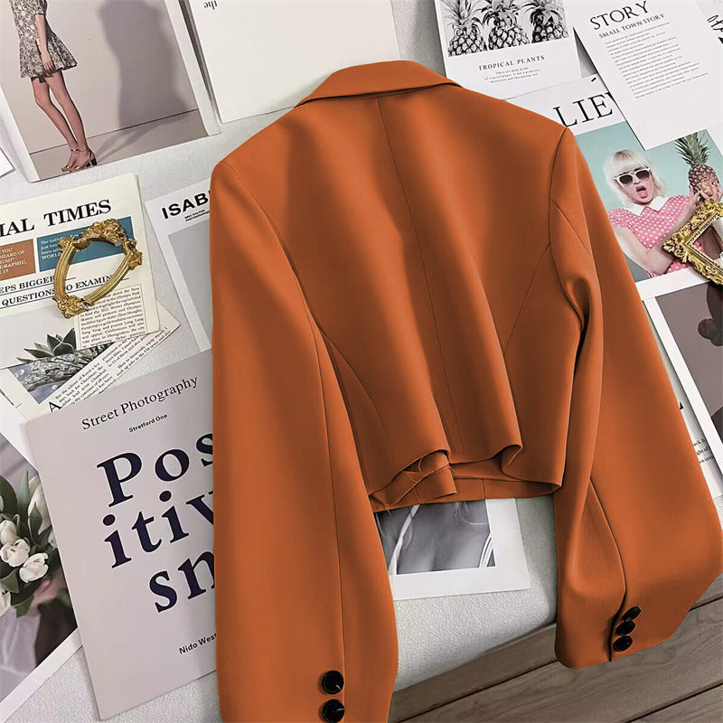 CORALIE™ - Sophisticated Cropped Blazer