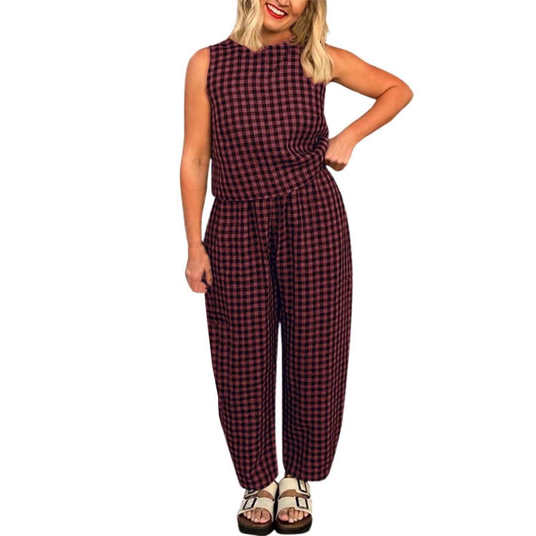 ELARAMI™ – Lightweight Casual Sleeveless Two-Piece Loungewear
