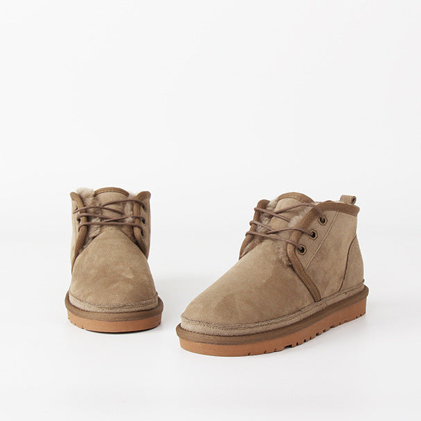 JULEE™ - Women Genuine Suede Ankle Boots with Memory Foam