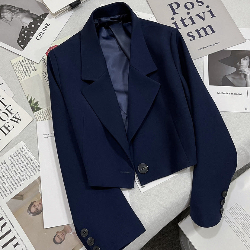 CORALIE™ - Sophisticated Cropped Blazer