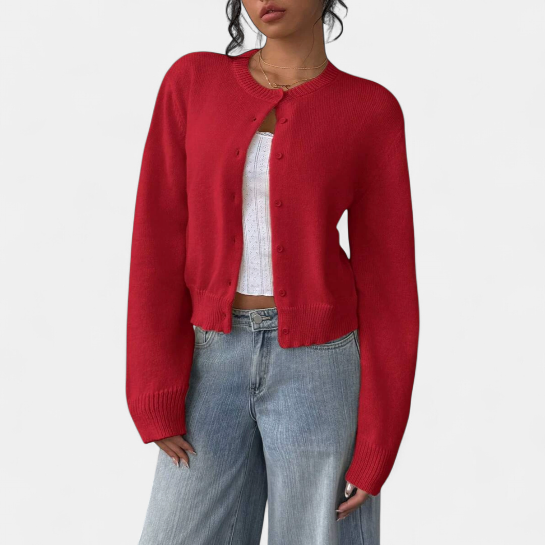 FABLE™ – Cozy Button-Front Knit Cardigan