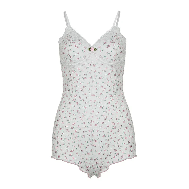 JOY™ – Dreamy Floral Sleeveless Bodysuit