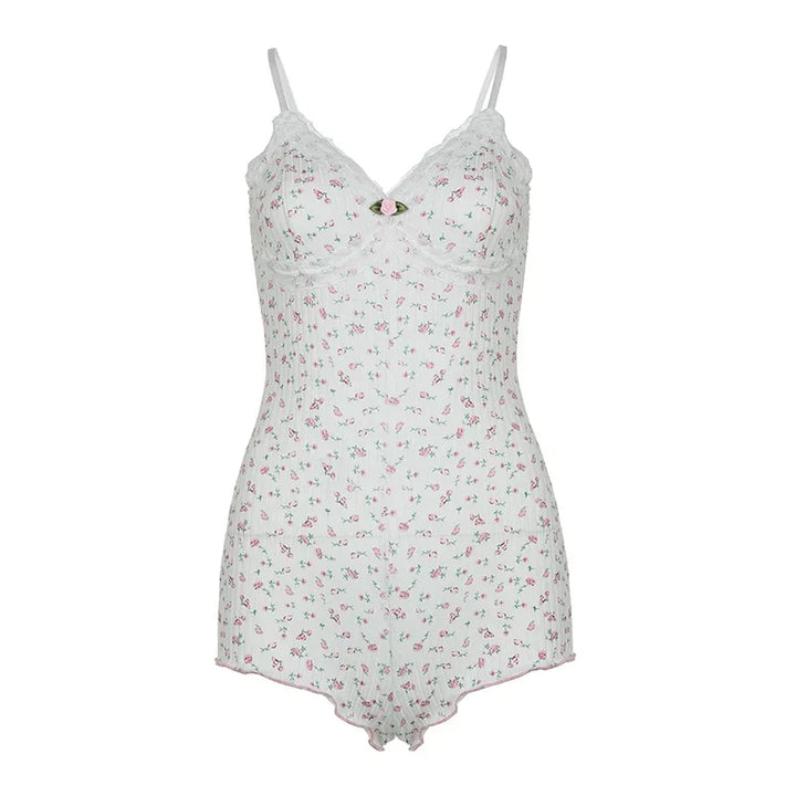 JOY™ – Dreamy Floral Sleeveless Bodysuit