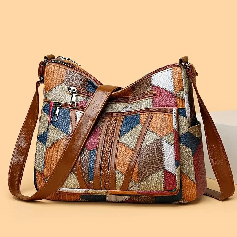 ROSELINE™ – Chic Vintage Leather Bag