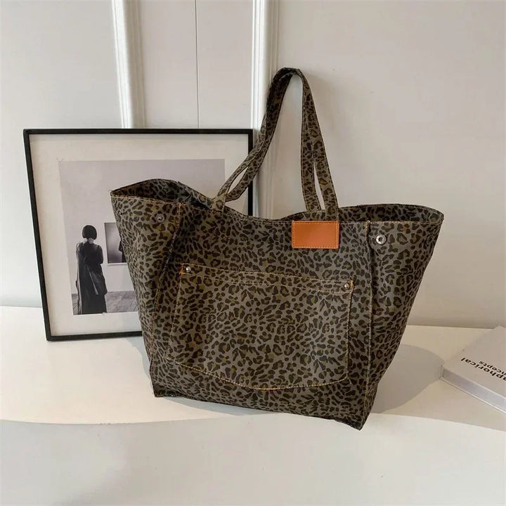 ODILE™– Effortless Chic Leopard Tote Bag