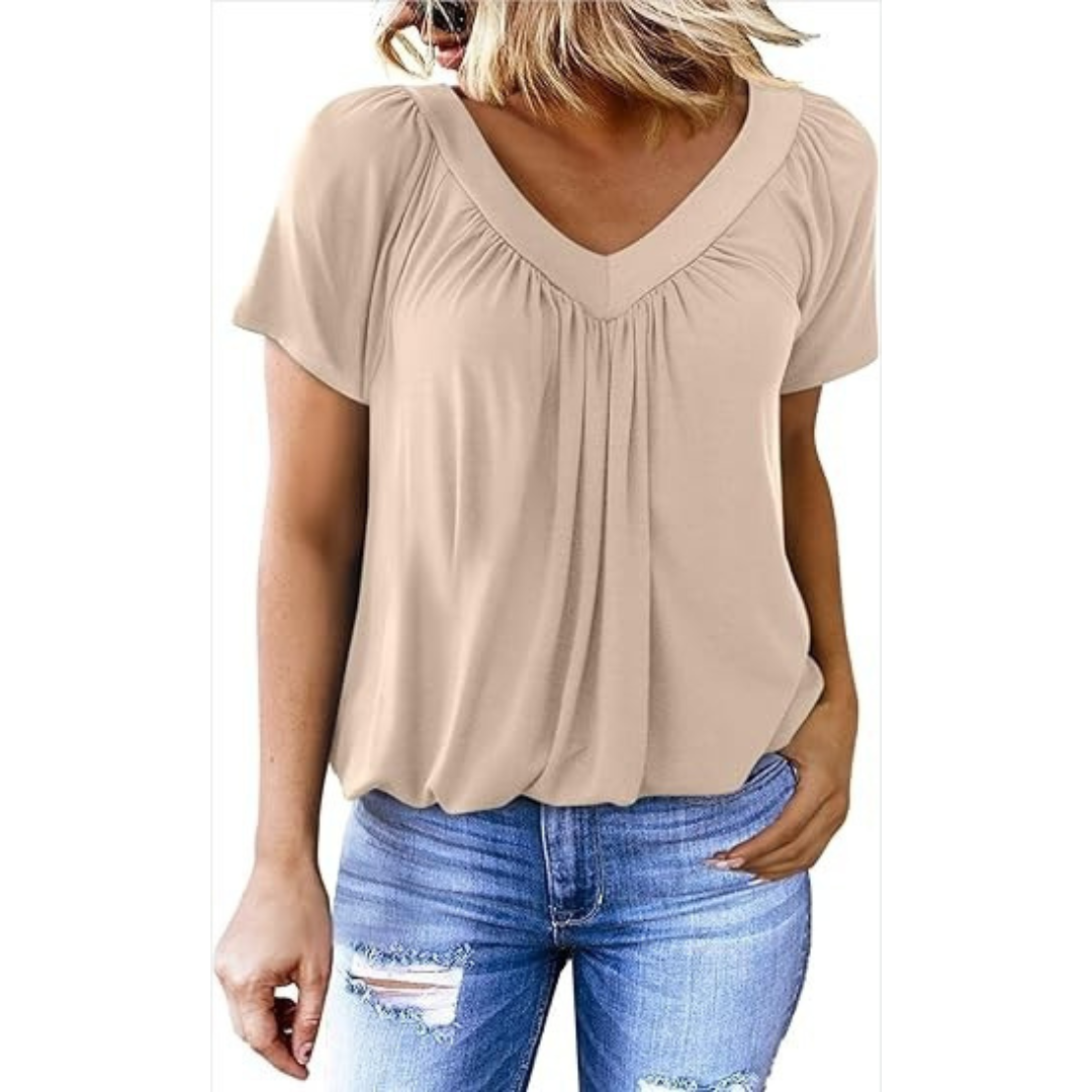 KATHLEEN™ - Casual V-Neck Top
