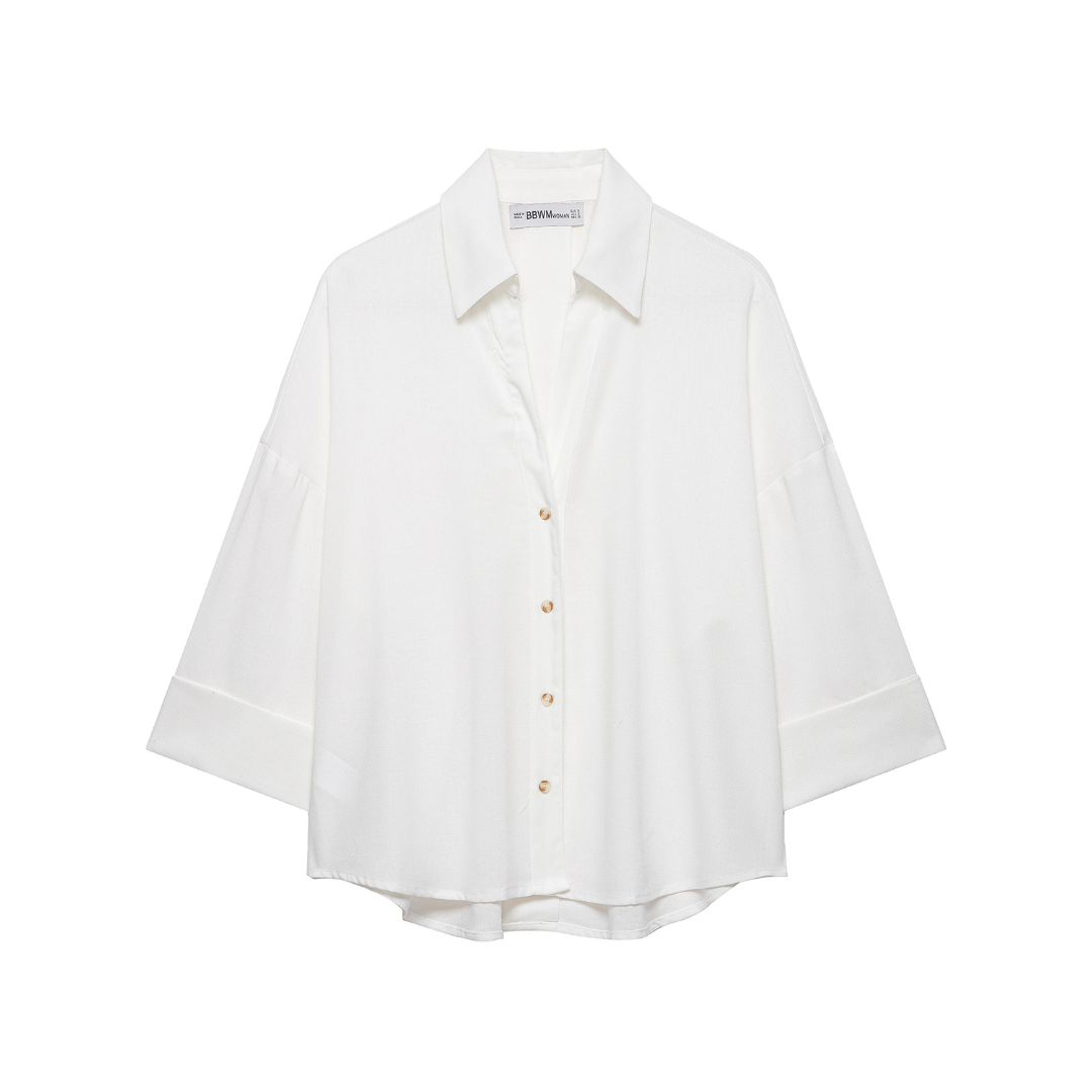 TANSY™ – Breezy Wide-Sleeve Candy Shirt