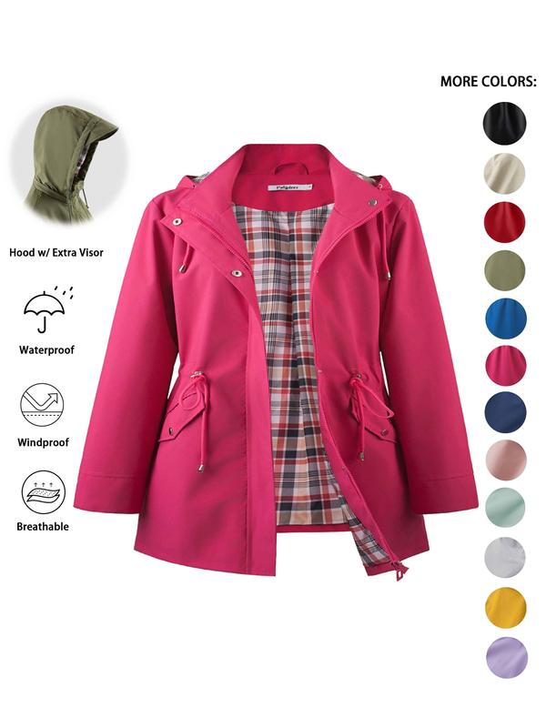 DENA™ - Lightweight Hooded Trench Coat for Casual Outings