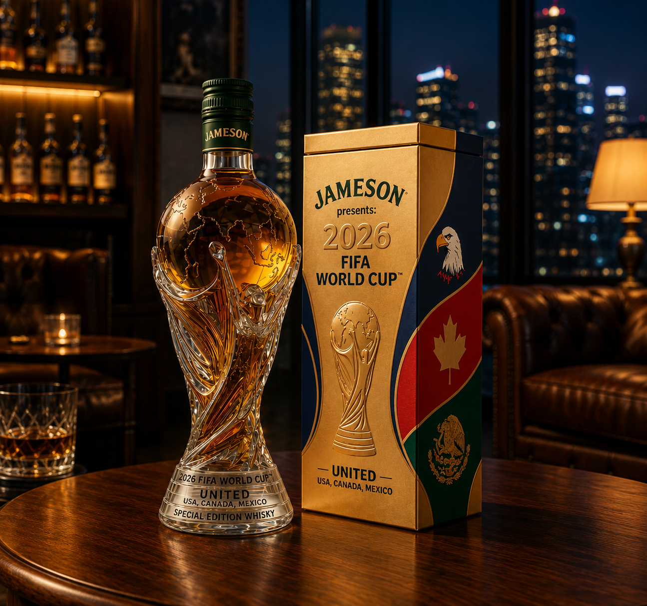 Édition Coupe du Monde 2026 - Carafe à Whisky